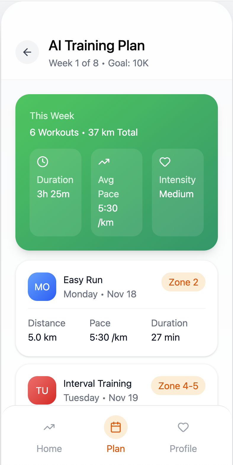 Ứng dụng Gà Chạy Bộ